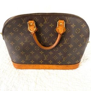 Louis Vuitton Alma Hand Bag Purse